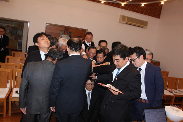 小澤定住伝道者の教師任職式がありました